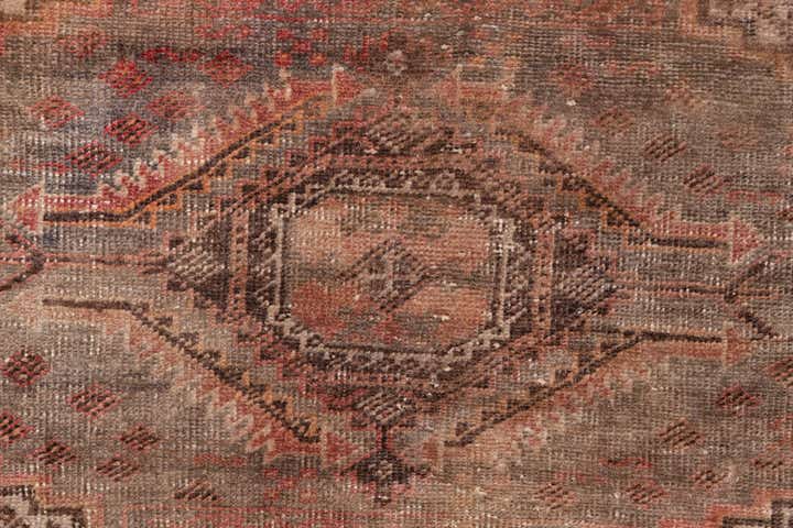 2' 3 x 5' Hand Knotted Ultra Vintage Persian Wool Runner Rug