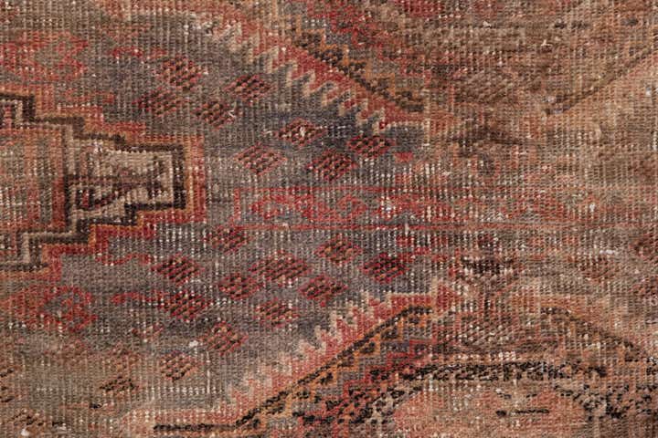 2' 3 x 5' Hand Knotted Ultra Vintage Persian Wool Runner Rug