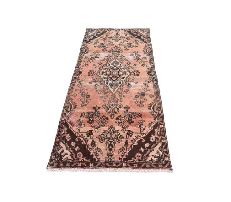 Detail image of 2' 8 x 6' 1 Hand Knotted Ultra Vintage Persian Wool Runner Rug