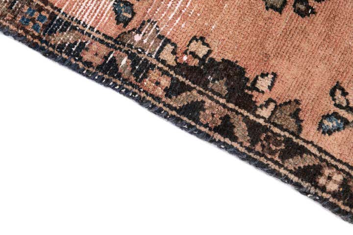 2' 8 x 6' 1 Hand Knotted Ultra Vintage Persian Wool Runner Rug