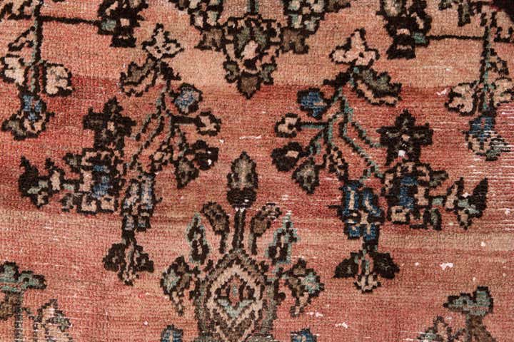 2' 8 x 6' 1 Hand Knotted Ultra Vintage Persian Wool Runner Rug