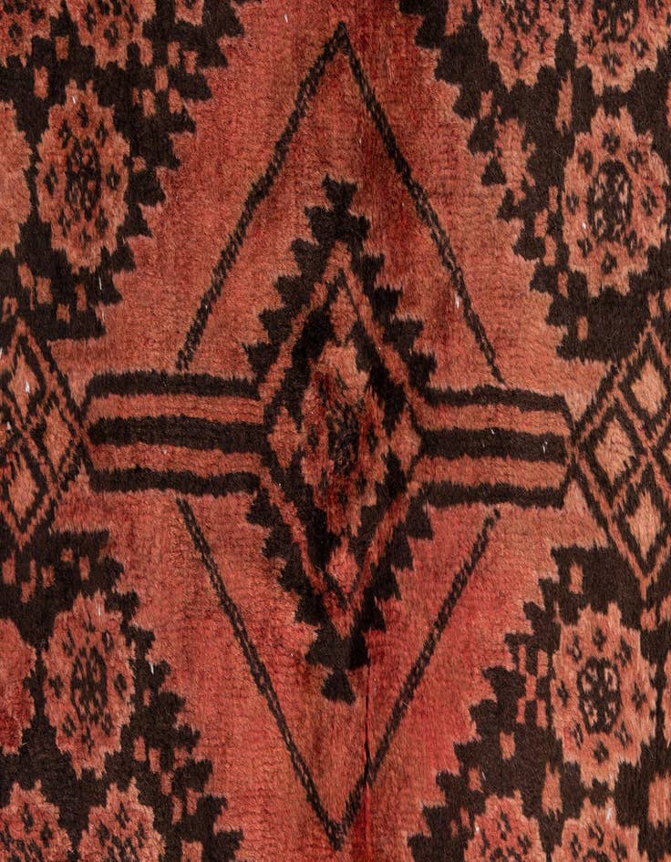 Detail image of 2' 4 x 6' 2  Hand Knotted Ultra Vintage Persian Wool Runner Rug