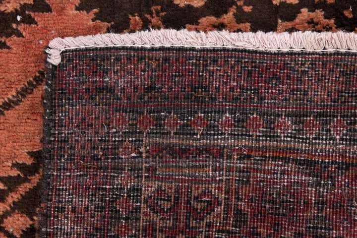 2' 4 x 6' 2 Hand Knotted Ultra Vintage Persian Wool Runner Rug