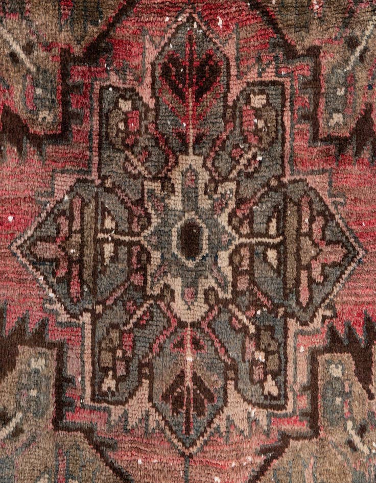 Detail image of 3' 3 x 8' 10  Hand Knotted Ultra Vintage Persian Wool Runner Rug