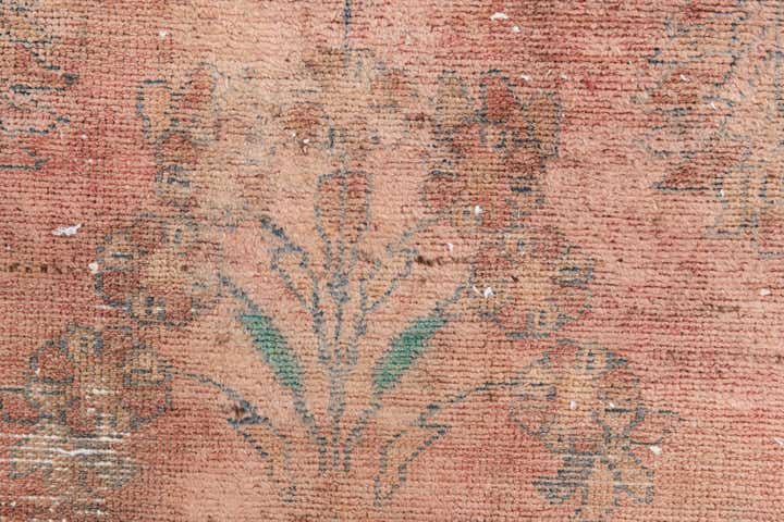 3' 5 x 6' 7 Hand Knotted Ultra Vintage Persian Wool Runner Rug