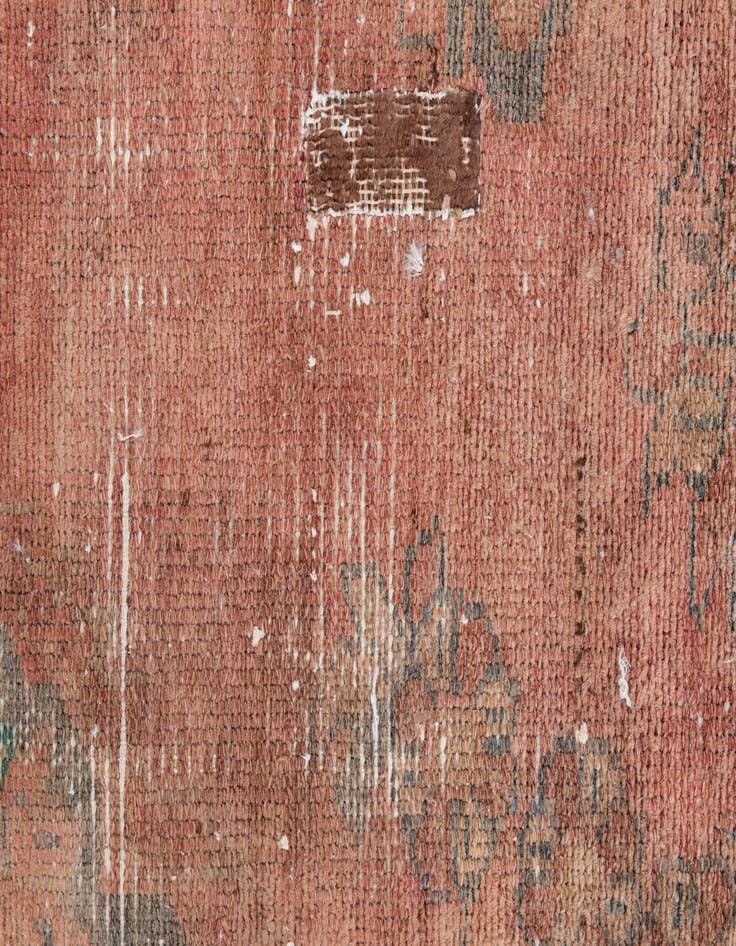 Detail image of 3' 5 x 6' 7  Hand Knotted Ultra Vintage Persian Wool Runner Rug