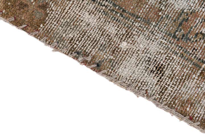 3' 3 x 6' 6 Hand Knotted Ultra Vintage Persian Wool Runner Rug