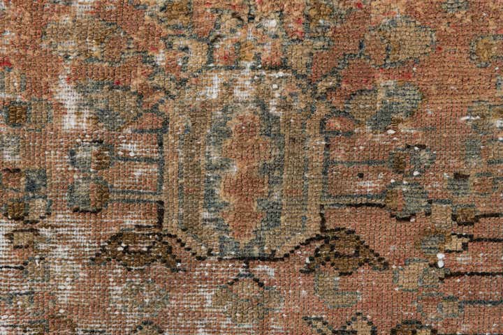 3' 3 x 6' 6 Hand Knotted Ultra Vintage Persian Wool Runner Rug