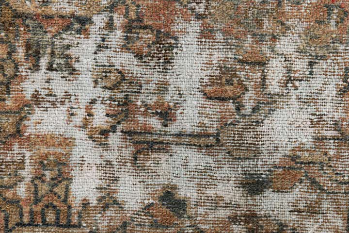 3' 3 x 6' 6 Hand Knotted Ultra Vintage Persian Wool Runner Rug