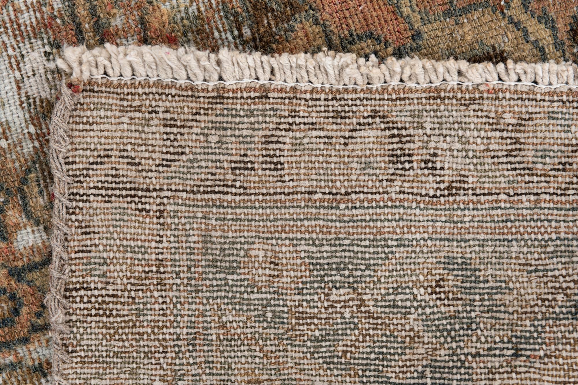 3' 3 x 6' 6 Hand Knotted Ultra Vintage Persian Wool Runner Rug