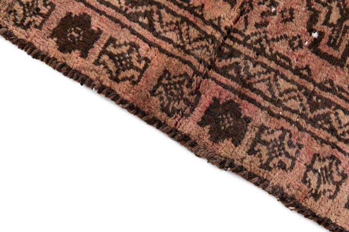 2' 9 x 6' 2 Hand Knotted Ultra Vintage Persian Wool Runner Rug