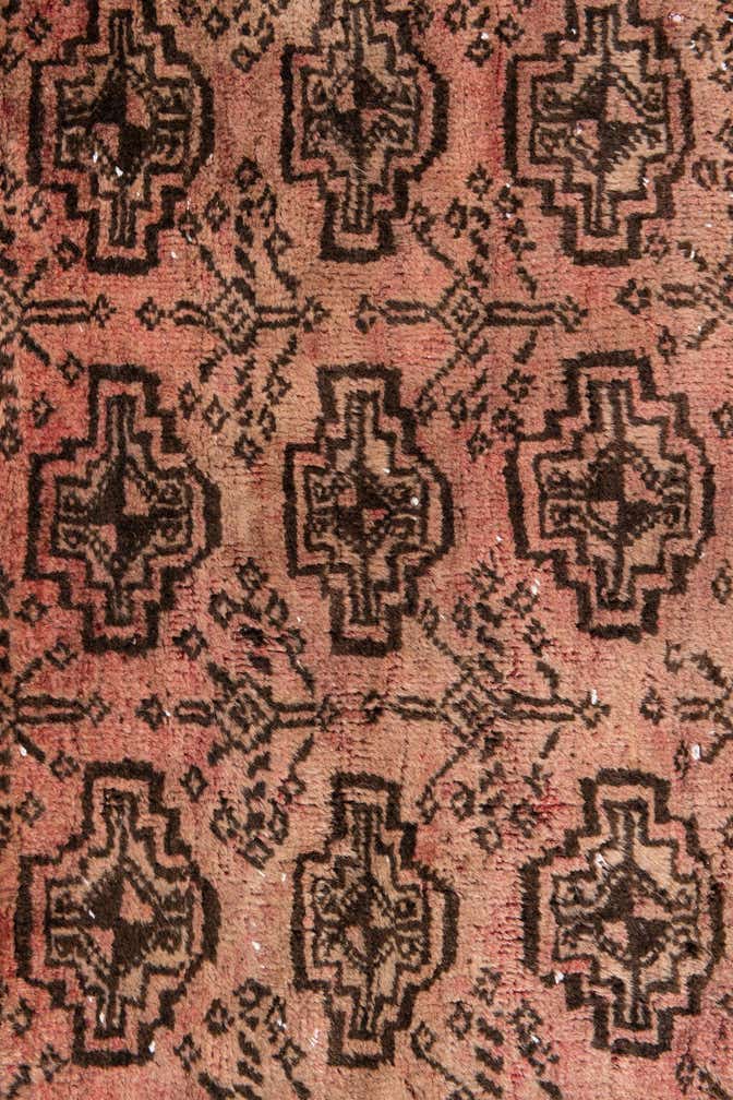 2' 9 x 6' 2 Hand Knotted Ultra Vintage Persian Wool Runner Rug