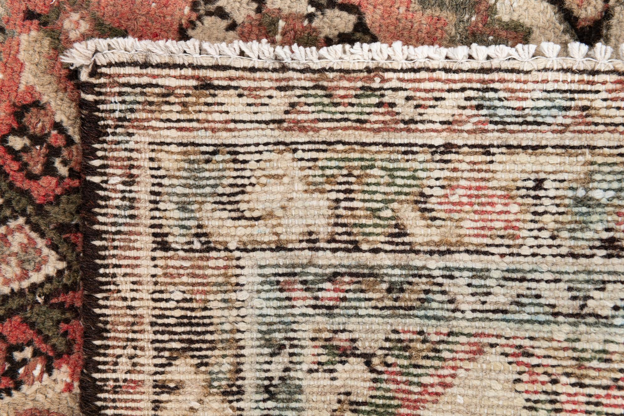 2' 6 x 4' 10 Hand Knotted Ultra Vintage Persian Wool Runner Rug
