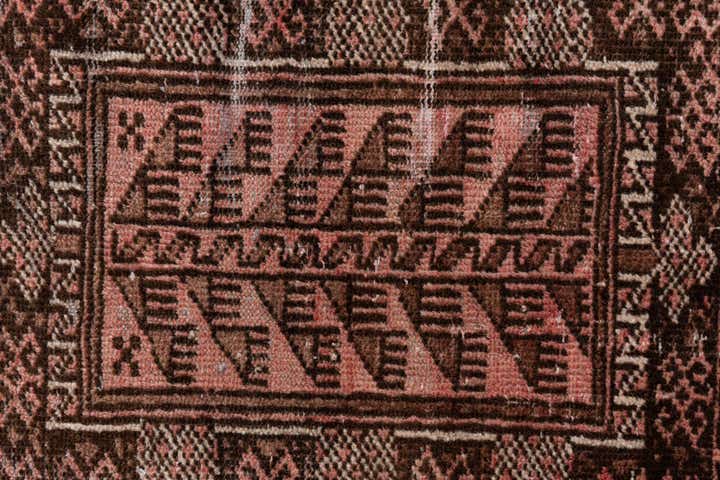 2' 8 x 6' Hand Knotted Ultra Vintage Persian Wool Runner Rug