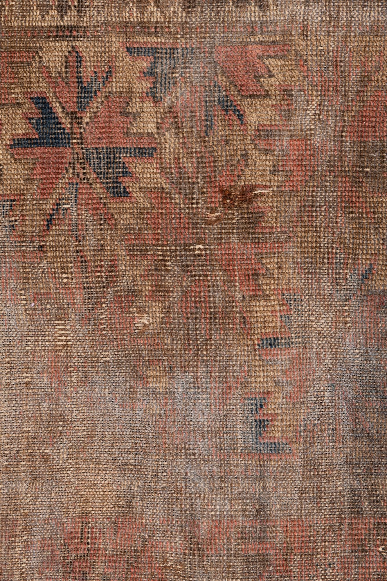 2' 8 x 5' Hand Knotted Ultra Vintage Persian Wool Runner Rug
