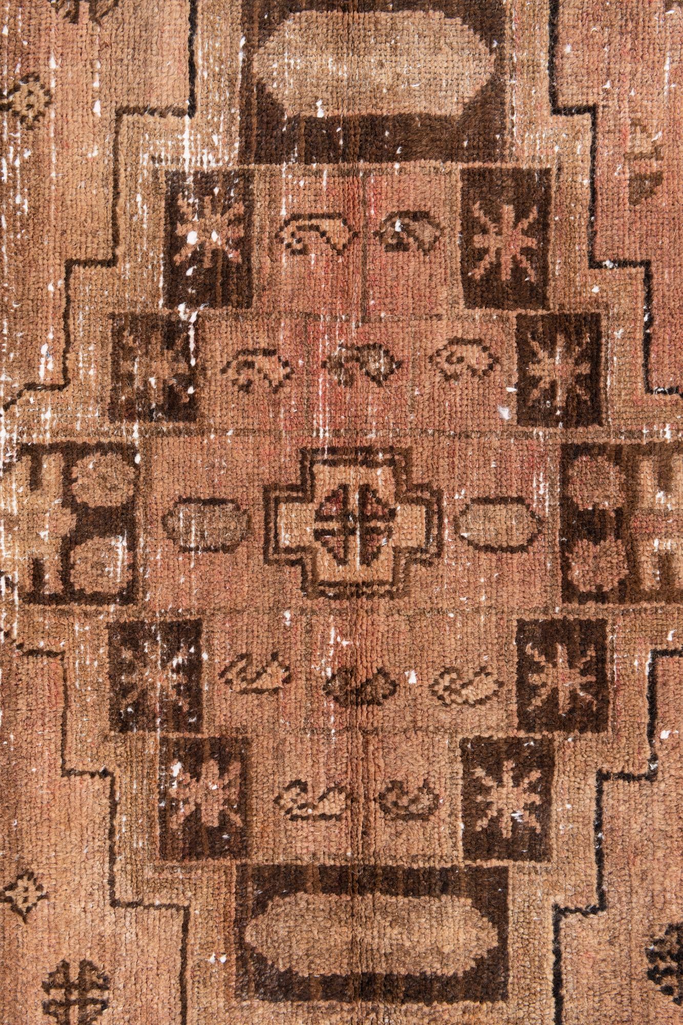 80cm x 170cm Hand Knotted Ultra Vintage Persian Wool Runner Rug