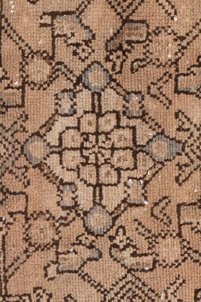 2' 10 x 6' 1 Hand Knotted Ultra Vintage Persian Wool Runner Rug
