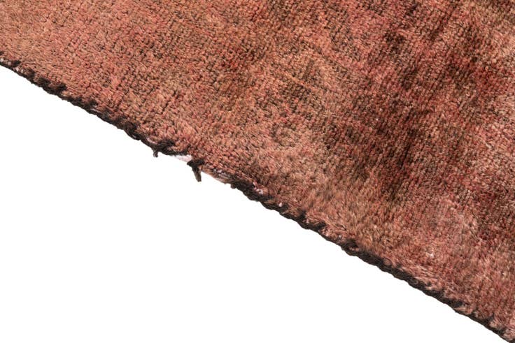 Detail image of 2' 5 x 5' 6 Hand Woven Ultra Vintage Wool Runner Rug