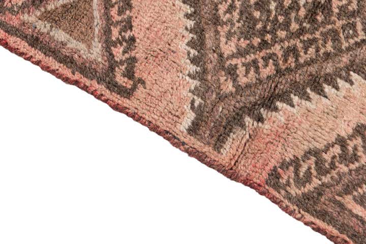 2' 2 x 4' 6 Hand Knotted Ultra Vintage Persian Wool Runner Rug