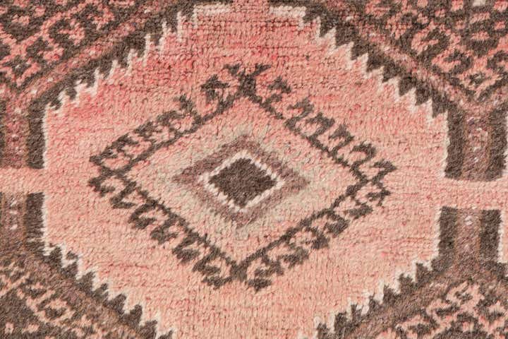 2' 2 x 4' 6 Hand Knotted Ultra Vintage Persian Wool Runner Rug