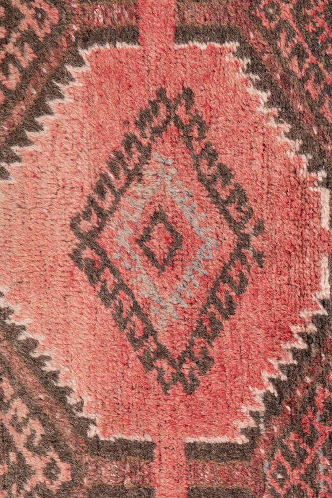 2' 2 x 4' 6 Hand Knotted Ultra Vintage Persian Wool Runner Rug