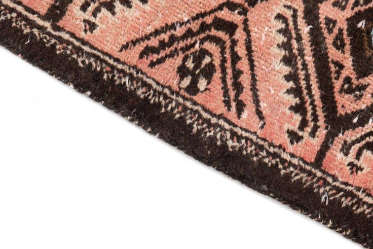 Detail image of 75cm x 190cm Hand Knotted Ultra Vintage Persian Wool Runner Rug