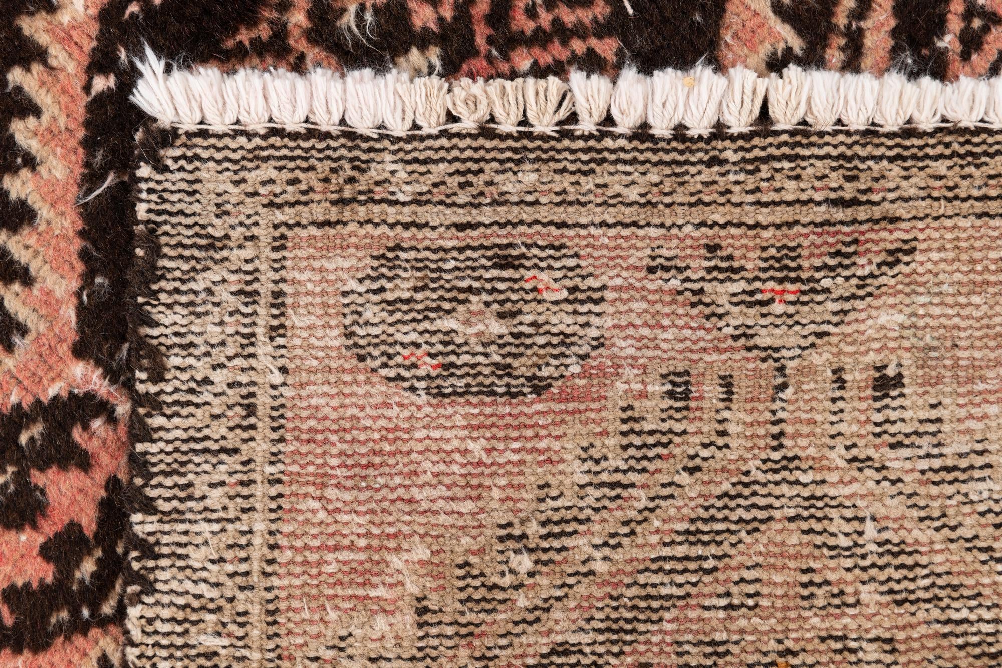 75cm x 190cm Hand Knotted Ultra Vintage Persian Wool Runner Rug