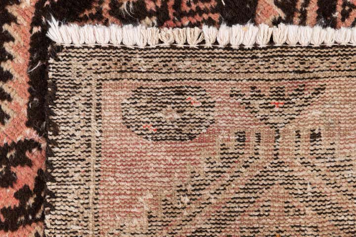 75cm x 190cm Hand Knotted Ultra Vintage Persian Wool Runner Rug