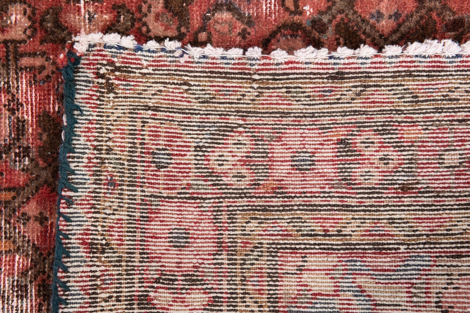 3' 6 x 7' 5 Hand Knotted Ultra Vintage Persian Wool Runner Rug