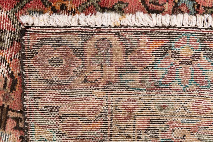 4' 6 x 10' 5 Hand Knotted Ultra Vintage Persian Wool Runner Rug