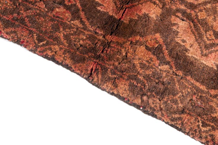 Detail image of 2' 10 x 9' 4 Hand Knotted Ultra Vintage Persian Wool Runner Rug