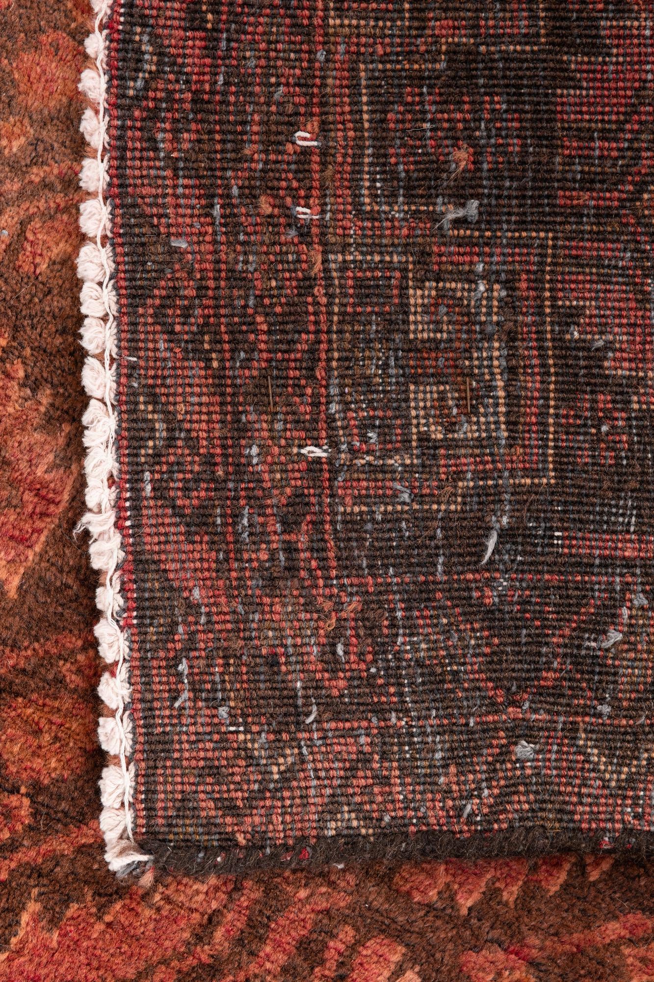 2' 10 x 9' 4 Hand Knotted Ultra Vintage Persian Wool Runner Rug