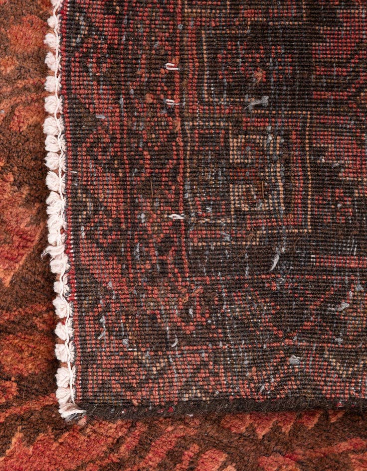 Detail image of 2' 10 x 9' 4  Hand Knotted Ultra Vintage Persian Wool Runner Rug