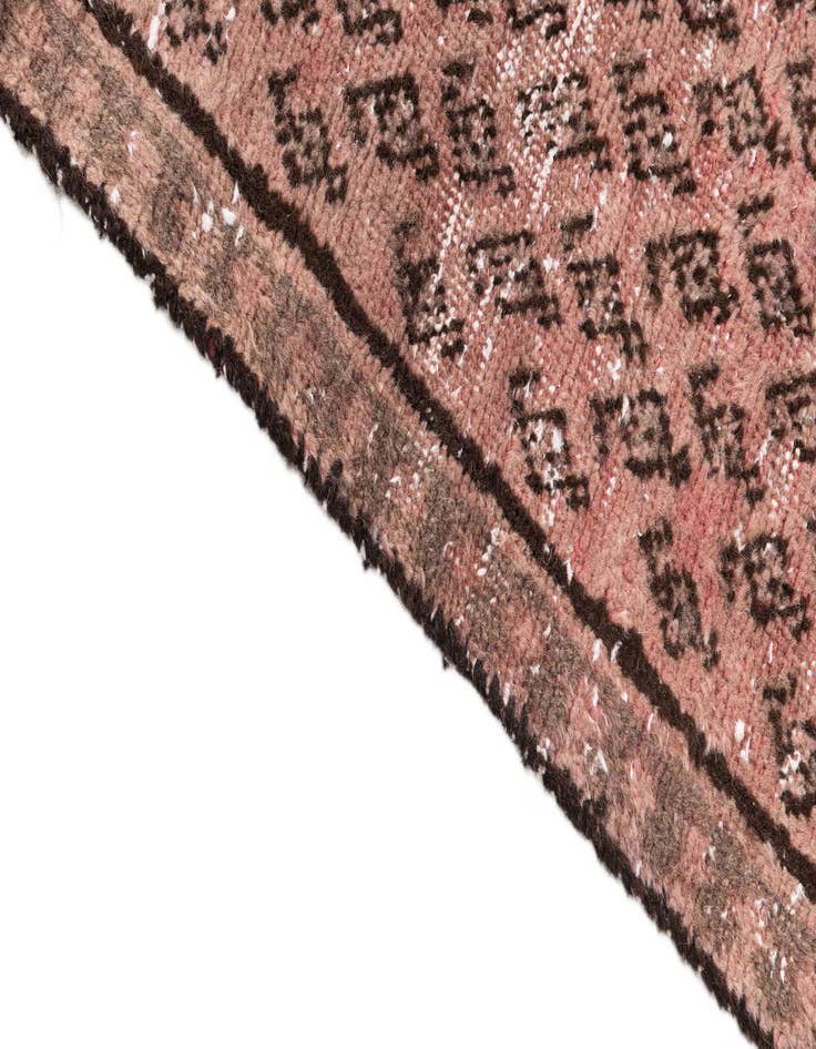 Detail image of 2' 5 x 9' 1  Hand Knotted Ultra Vintage Persian Wool Runner Rug