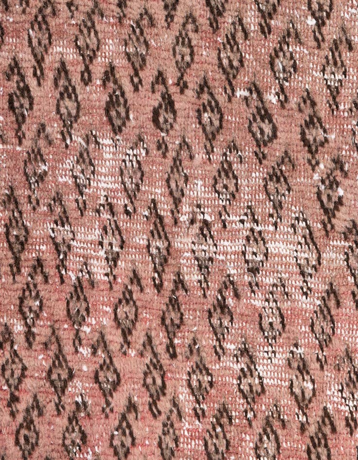 Detail image of 2' 5 x 9' 1  Hand Knotted Ultra Vintage Persian Wool Runner Rug