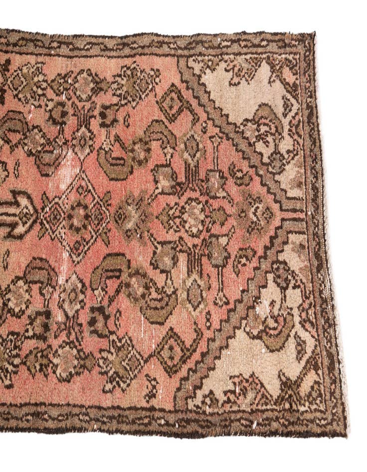 Detail image of 2' x 8' Hand Knotted Ultra Vintage Persian Wool Runner Rug
