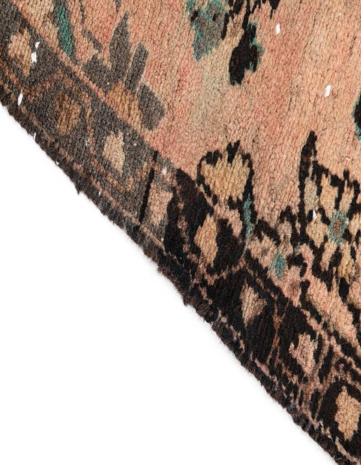 Detail image of 2' 3 x 9'  Hand Knotted Ultra Vintage Persian Wool Runner Rug