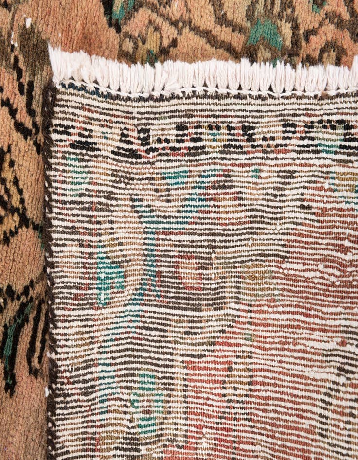 Detail image of 2' 3 x 9'  Hand Knotted Ultra Vintage Persian Wool Runner Rug