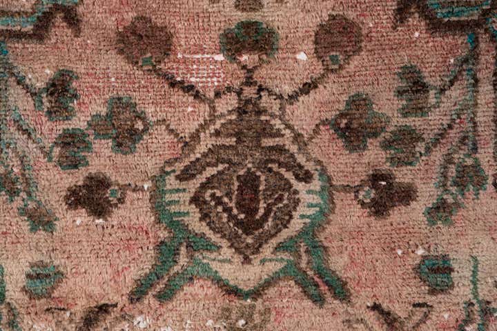 2' 7 x 5' 8 Hand Knotted Ultra Vintage Persian Wool Runner Rug