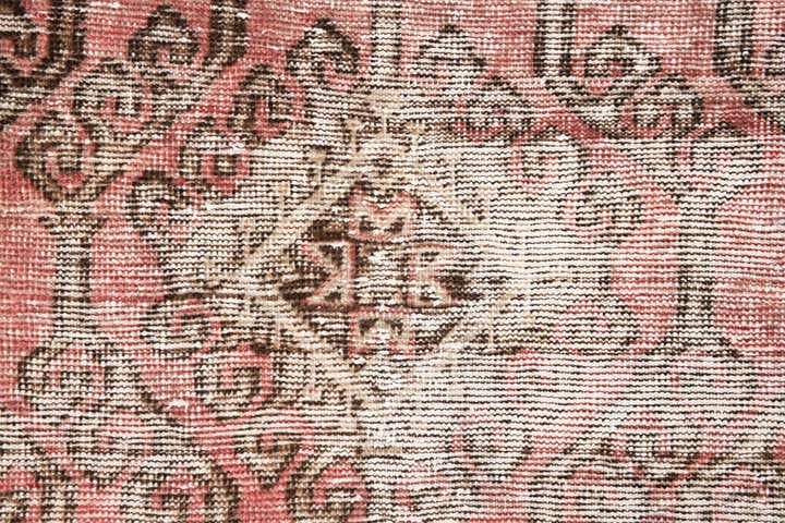 2' 4 x 6' 3 Hand Knotted Ultra Vintage Persian Wool Runner Rug