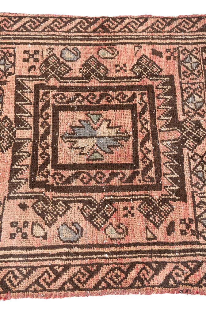 2' 4 x 7' Hand Knotted Ultra Vintage Persian Wool Runner Rug