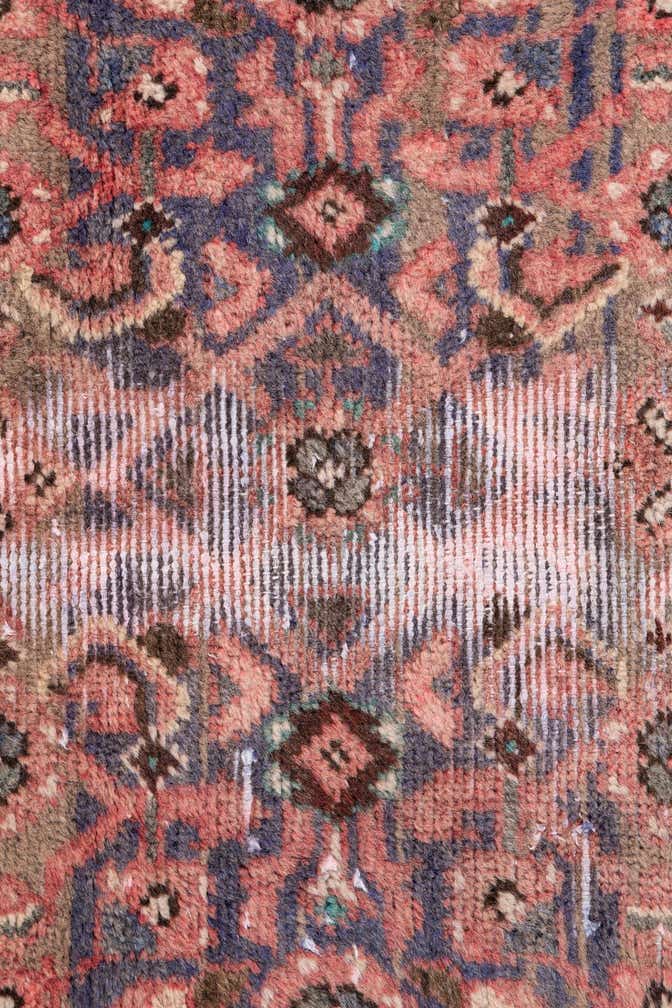 2' 3 x 8' 6 Hand Knotted Ultra Vintage Persian Wool Runner Rug