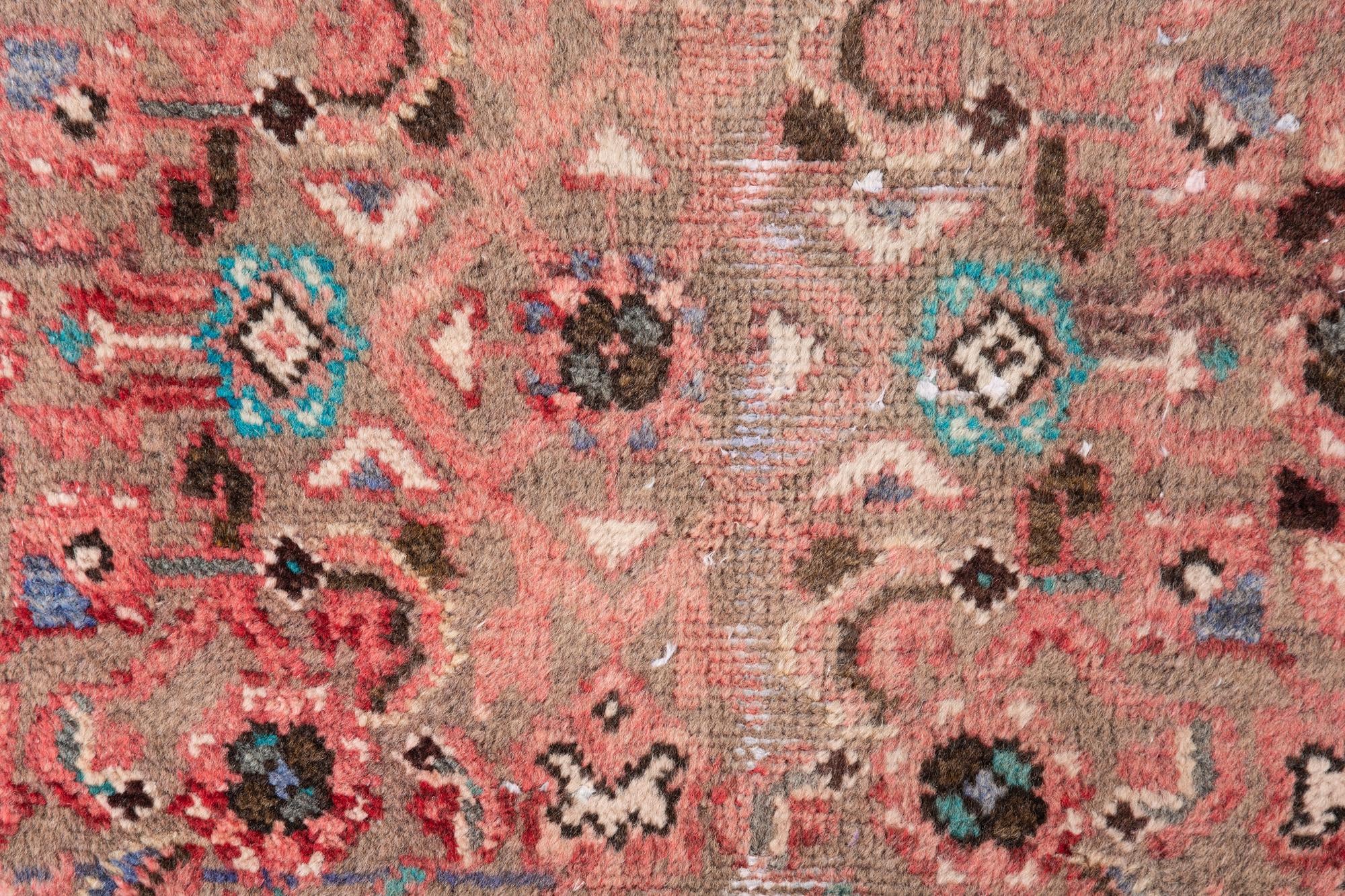 70cm x 260cm anudado a mano Ultra Vintage Alfombra Persa Lana Pasillera