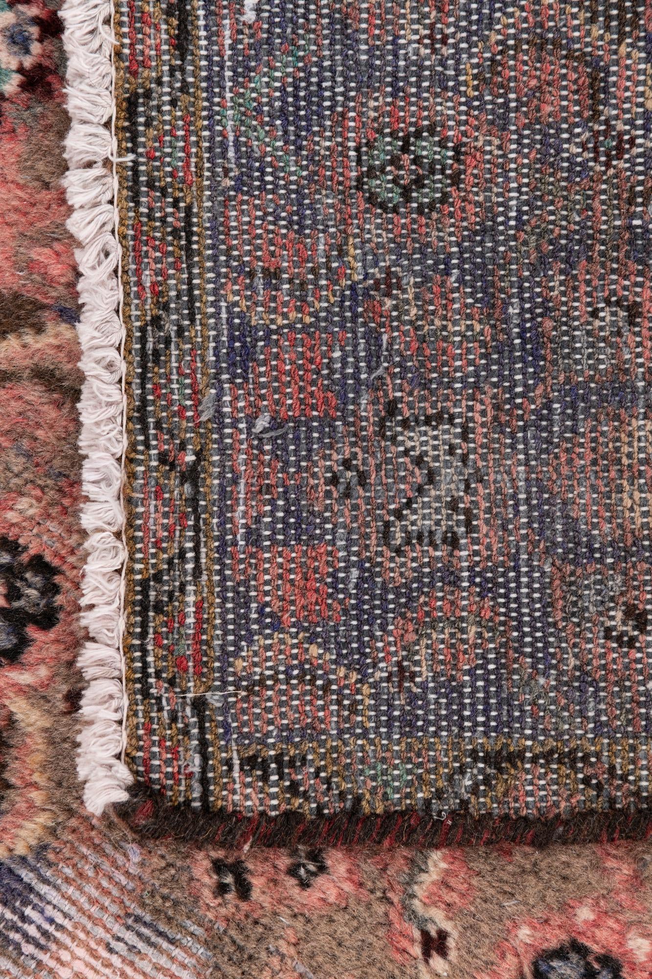 70cm x 260cm anudado a mano Ultra Vintage Alfombra Persa Lana Pasillera
