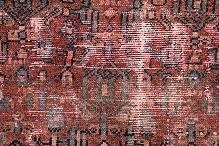 2' 3 x 5' 5 Hand Knotted Ultra Vintage Persian Wool Runner Rug