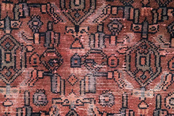 2' 3 x 5' 5 Hand Knotted Ultra Vintage Persian Wool Runner Rug