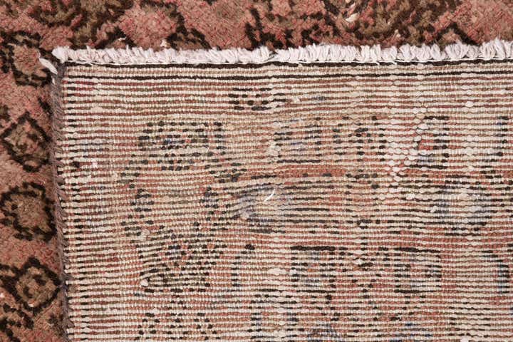 2' 8 x 8' 7 Hand Knotted Ultra Vintage Persian Wool Runner Rug