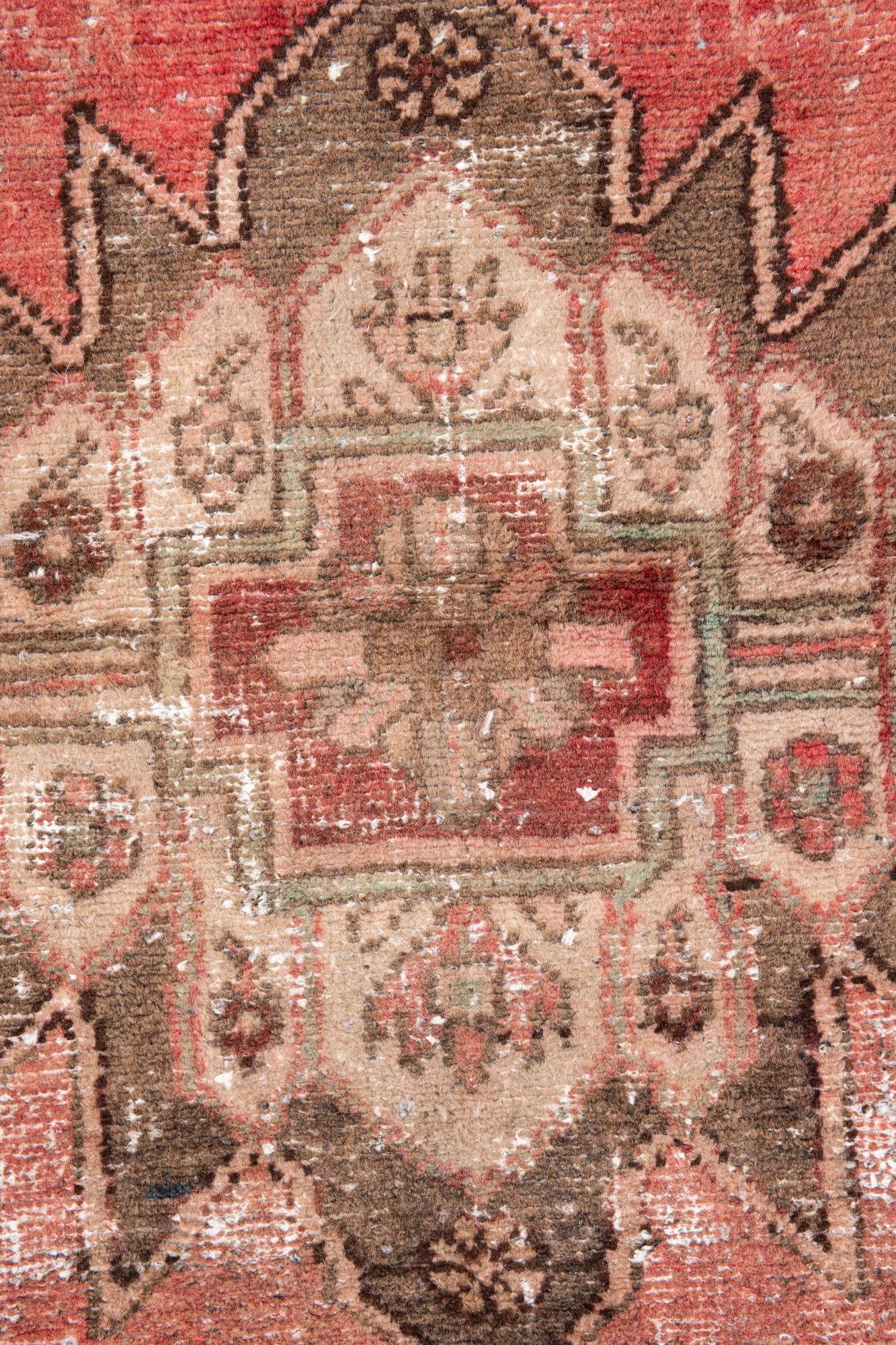 95cm x 190cm anudado a mano Ultra Vintage Alfombra Persa Lana Pasillera