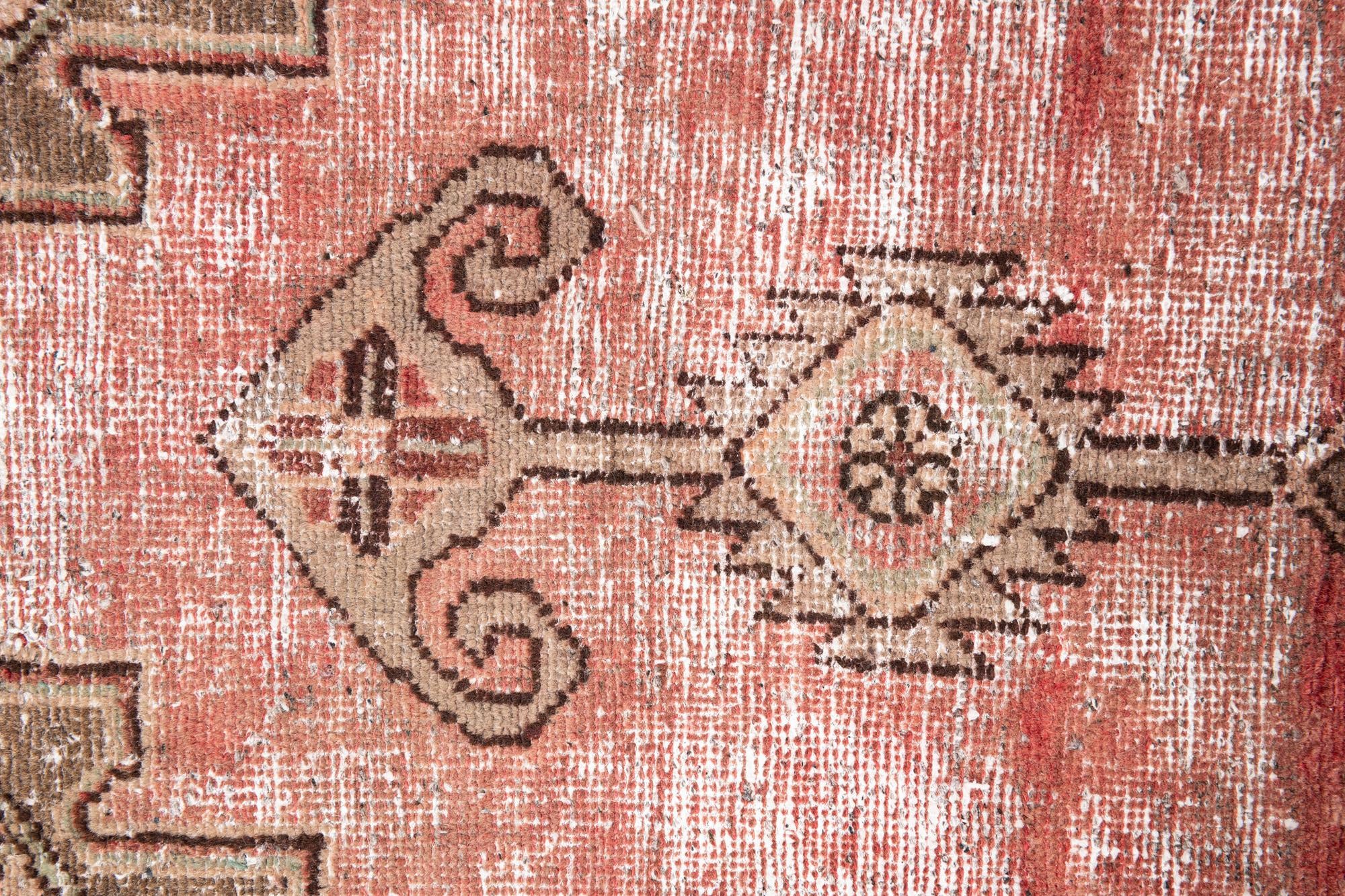 95cm x 190cm anudado a mano Ultra Vintage Alfombra Persa Lana Pasillera
