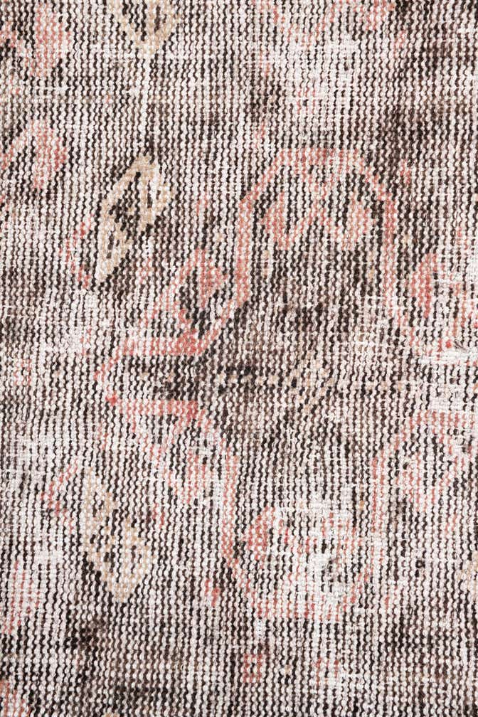 3' 4 x 7' Hand Knotted Ultra Vintage Persian Wool Runner Rug